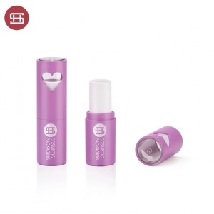 #9139 Round lipstick tube cute innovation empty heart lipstick container