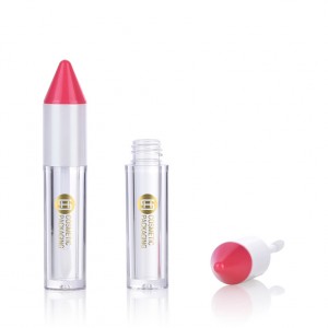 Cute pen shaped empty lip gloss tube with brush #9459